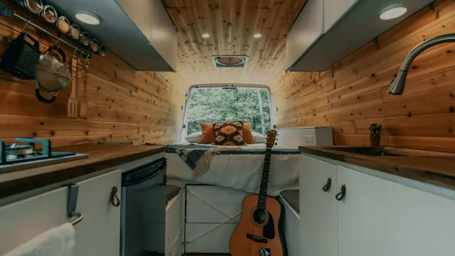 Tiny home hero background