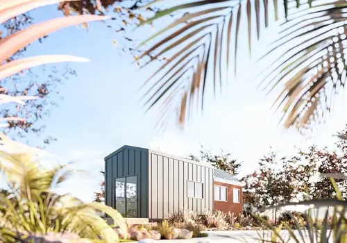 Terra 34' Luxury Tiny Home - Main Floor Bedroom - 400sqft image 2