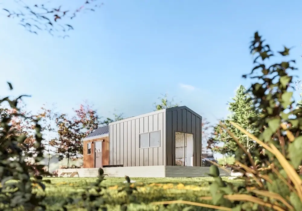 Terra 34' Luxury Tiny Home - Main Floor Bedroom - 400sqft image 1