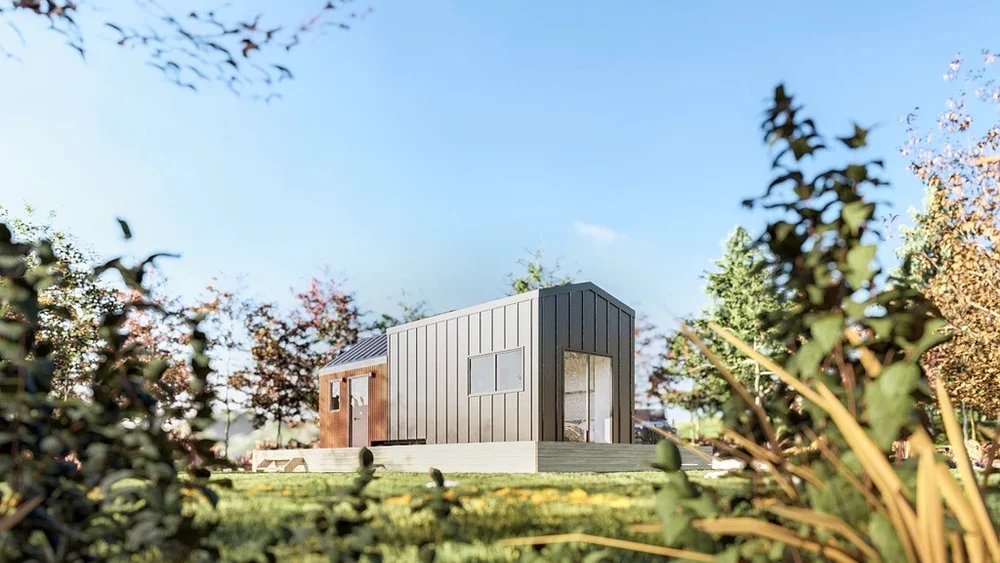 Terra 34' Luxury Tiny Home - Main Floor Bedroom - 400sqft image 1