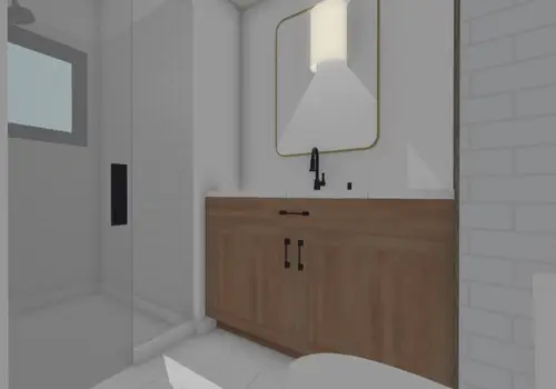 Roslyn 32' Luxury Tiny Home with a Main Floor Bedroom and Rooftop Patio detail photo 3