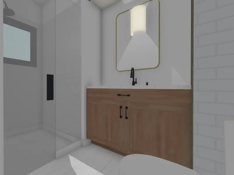 Roslyn 32' Luxury Tiny Home with a Main Floor Bedroom and Rooftop Patio photo 3