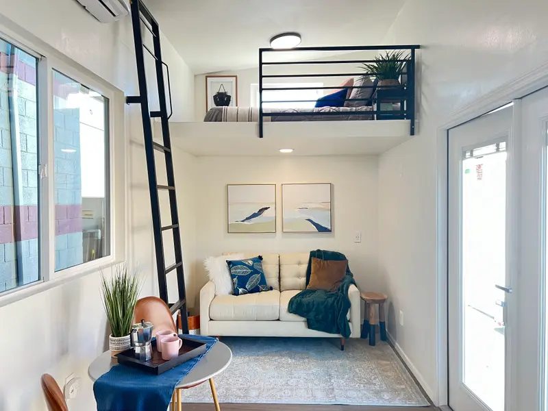 Designer Tiny Home Full Kitchen and Bath photo 2