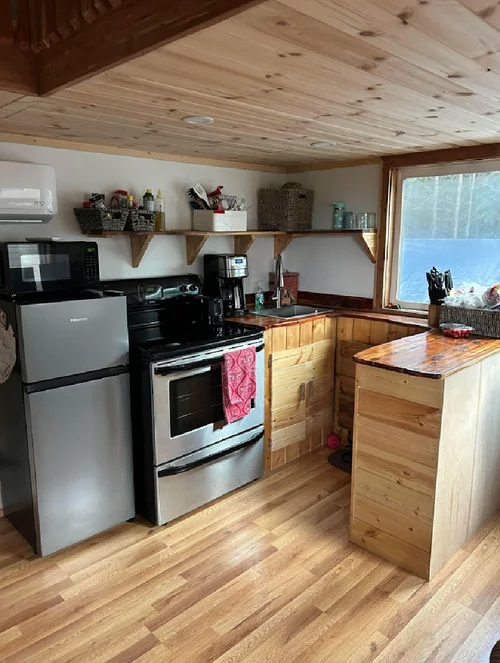 Custom Built 12” x 20” Tiny House/She Shed on skids image 2