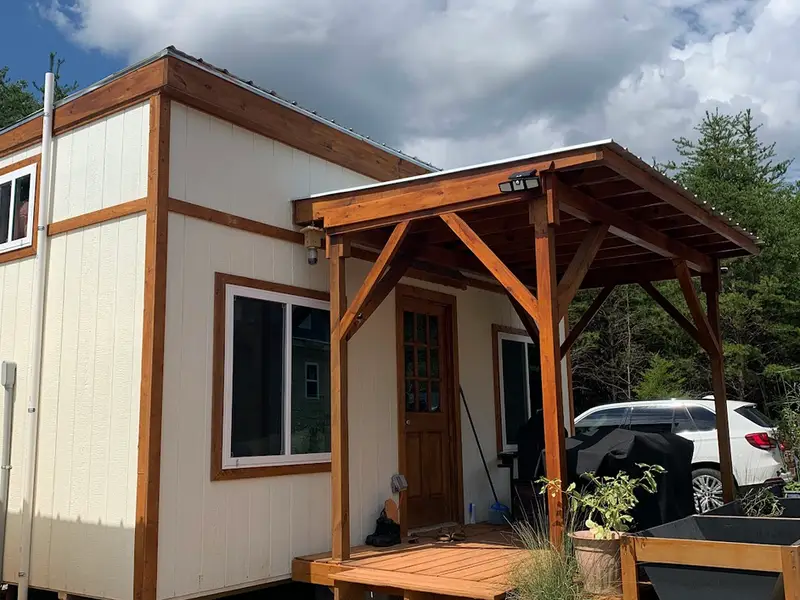 Custom Built 12” x 20” Tiny House/She Shed on skids — Tiny House — 787 sqft for sale in Burnsville, North Carolina