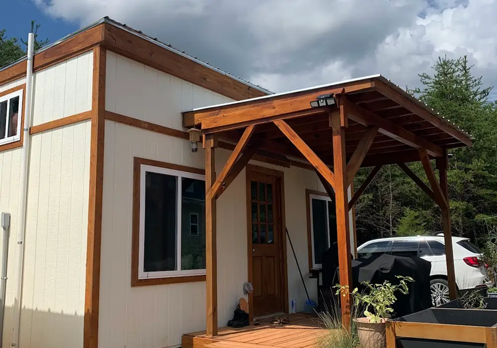 Custom Built 12” x 20” Tiny House/She Shed on skids image 1