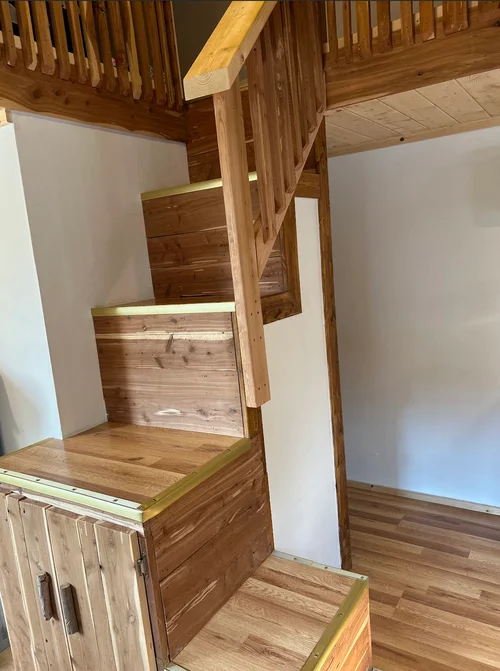 Custom Built 12” x 20” Tiny House/She Shed on skids image 5