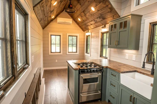 Brand new Timbercraft Teton model 2 bedroom handcrafted tiny home on wheels! image 2