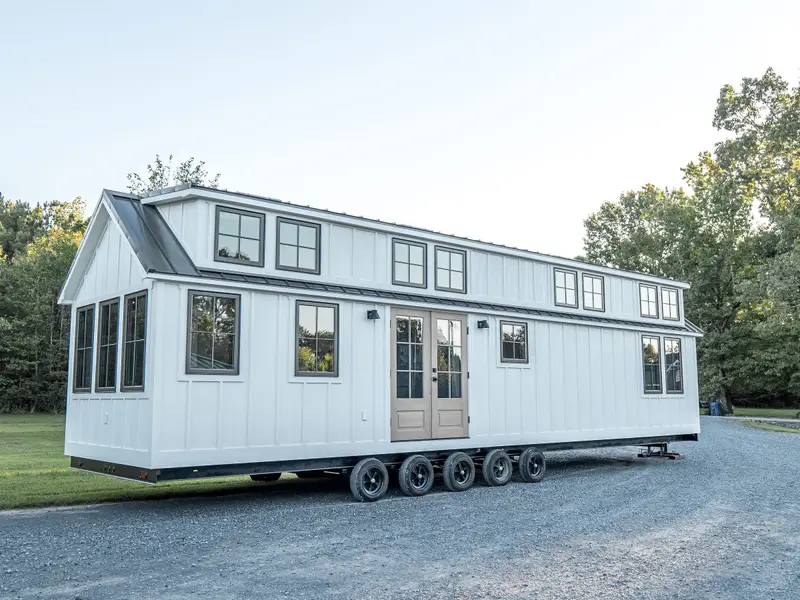 Timbercraft Bunkhouse 3 bedroom handcrafted tiny home! — 3 bedroom Tiny House — 399 sqft for sale in Guntersville, Alabama