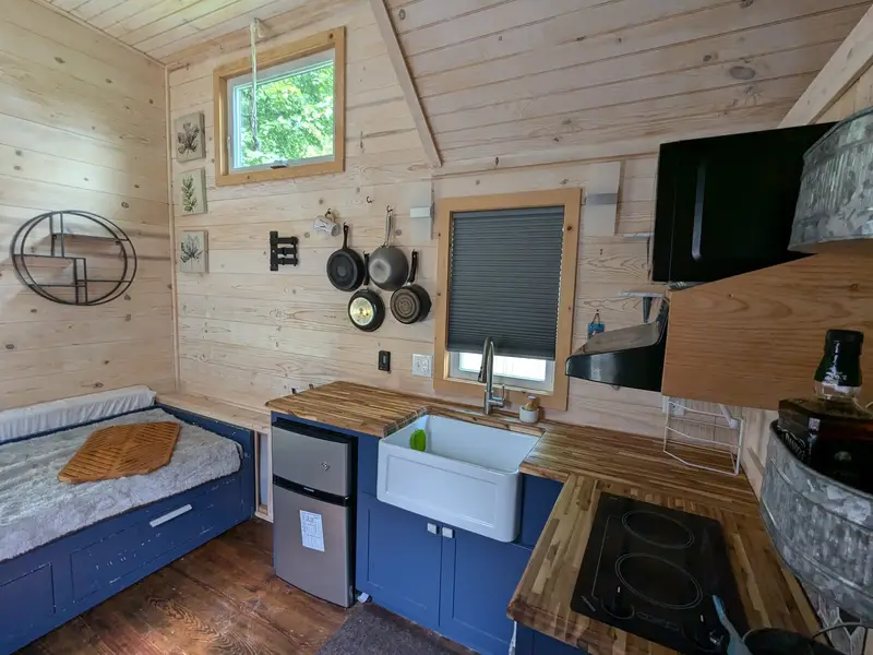 Tiny Home for Travel or Staying Put — Tiny House — 128 sqft for sale in San Antonio, Texas