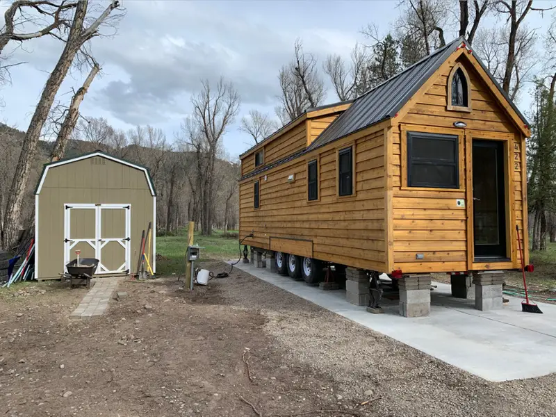 Tiny Home On Wheels — 1 bedroom Tiny House — 816 sqft for sale in Jackson, Wyoming