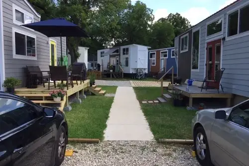 Lake Dallas Tiny Home Village - Tiny home community in Lake Dallas, Texas
