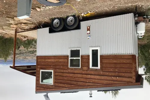 Off-grid with folding deck - Tiny House 128 sqft in Durango, Colorado
