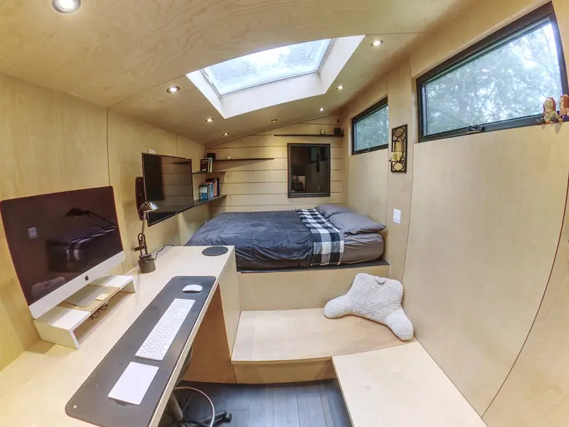 Black & Birch All Custom Tiny House - Willing to Deliver! — Tiny House — 190 sqft for sale in Canton, Ohio