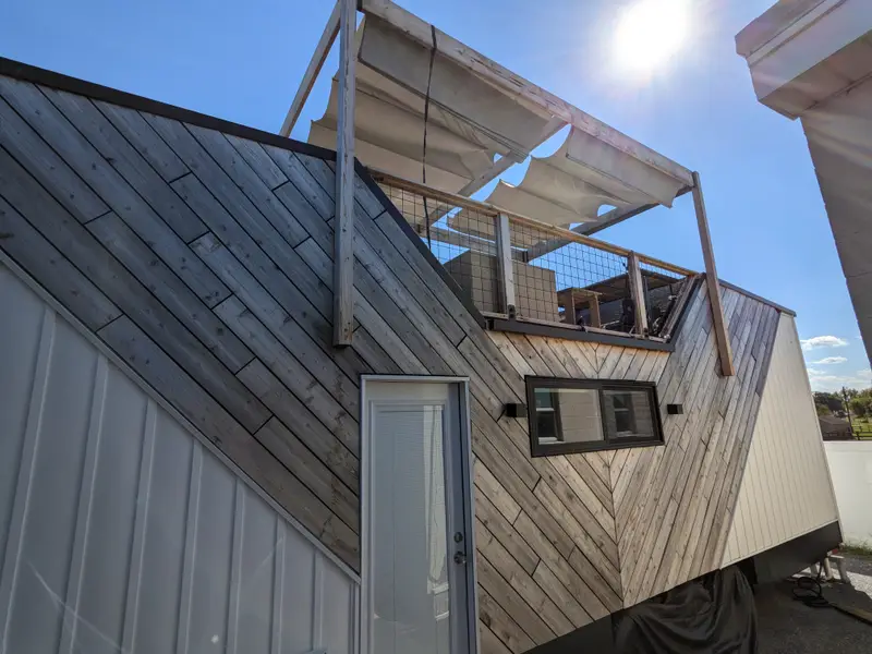 Roof Deck Tiny House Living — Custom Build by Comak Tiny Homes — 1 bedroom Tiny House — 340 sqft for sale in GORDONVILLE, Pennsylvania