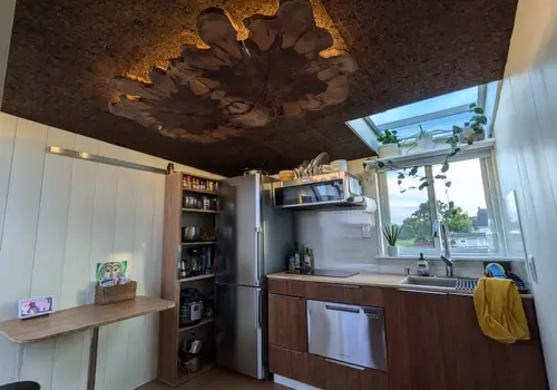 Roof Deck Tiny House Living — Custom Build by Comak Tiny Homes image 5