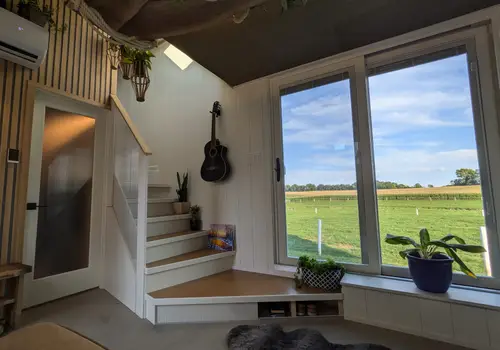 Roof Deck Tiny House Living — Custom Build by Comak Tiny Homes image 3