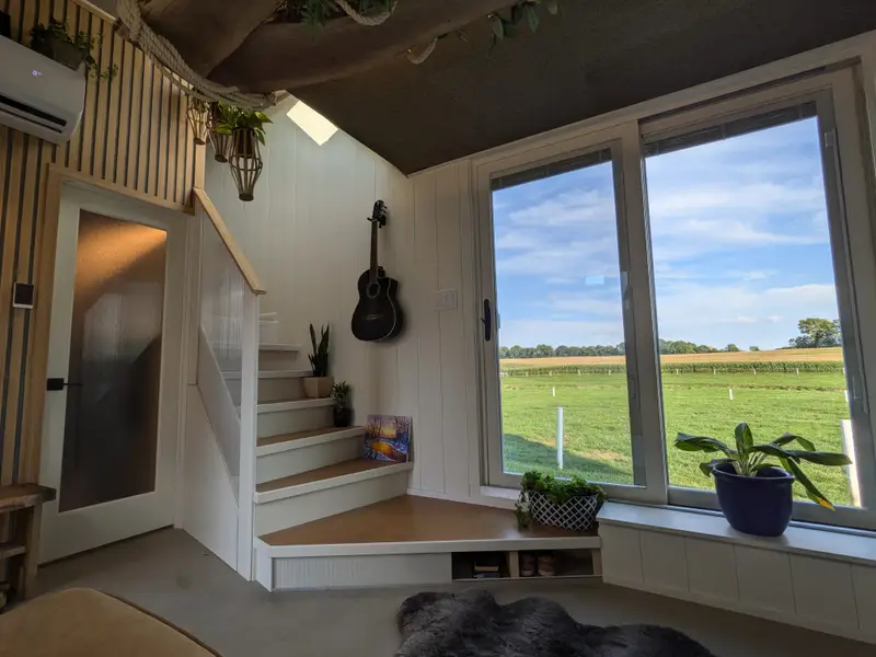 Roof Deck Tiny House Living — Custom Build by Comak Tiny Homes photo 3