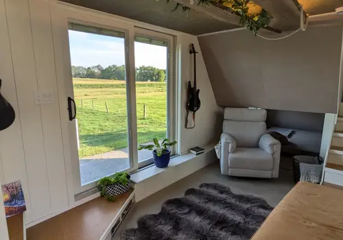 Roof Deck Tiny House Living — Custom Build by Comak Tiny Homes image 4