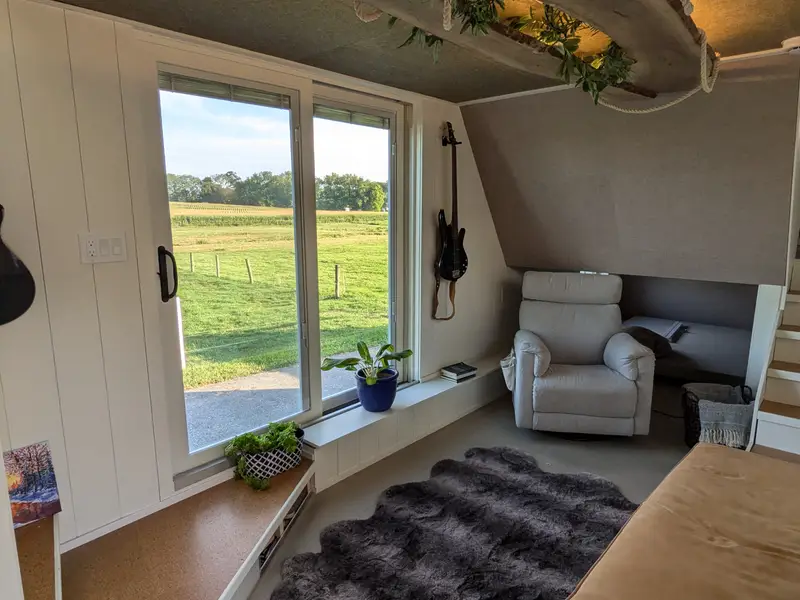 Roof Deck Tiny House Living — Custom Build by Comak Tiny Homes photo 4