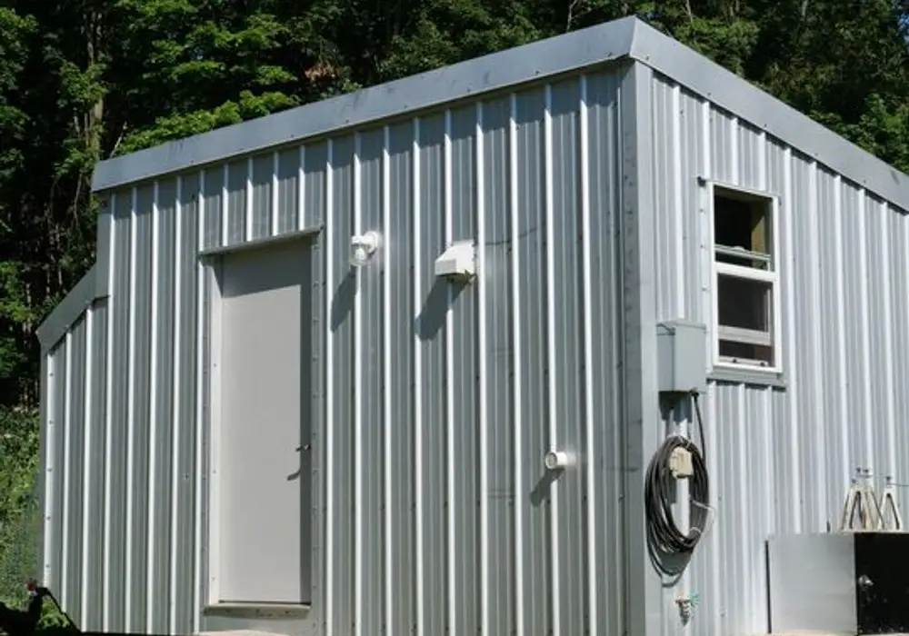 16" Metal Tiny House on Wheels for Sale image 1