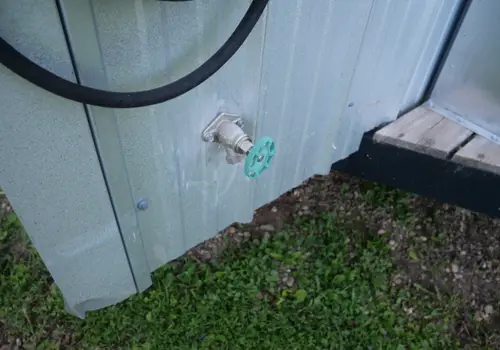 16" Metal Tiny House on Wheels for Sale image 5