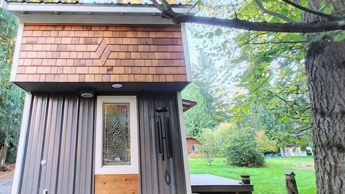 Gorgeous Craftsman Tiny House with Pop-Up Roofs! image 2