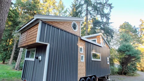 Gorgeous Craftsman Tiny House with Pop-Up Roofs! image 4