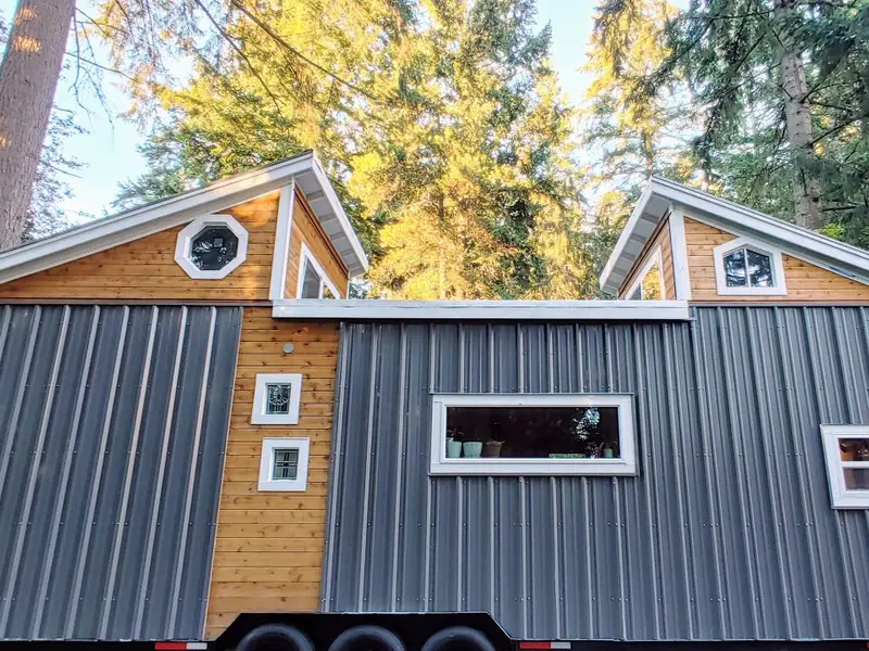 Gorgeous Craftsman Tiny House with Pop-Up Roofs! photo 3