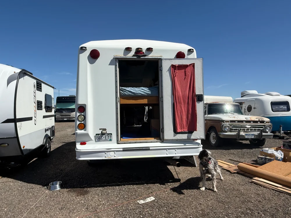 For Sale! Converted 2001 Diesel Bus Home in Denver! Delivery help available image 1