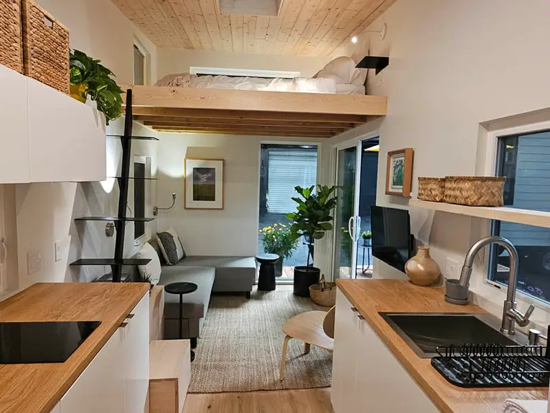 The Brand New 24' Live ONE with Many Extras — 1 bedroom Tiny House — 216 sqft for sale in Oakland, California