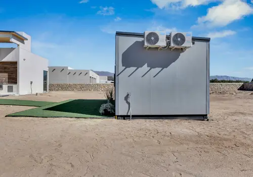 Kube Tiny Home 30x12 "Experience the perfect blend of luxury and minimalism in a beautifully designed tiny house, offering high-end finishes, sustainable features, and bespoke amenities-all in a compact, stylish space that redefines modern living." detail photo 3