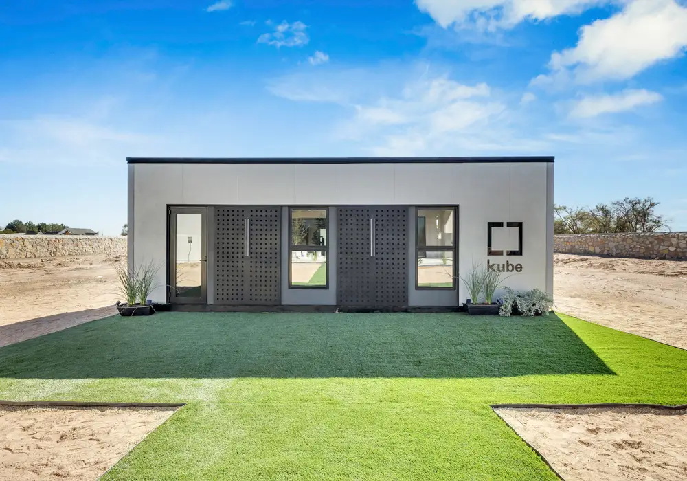Kube Tiny Home 30x12 "Experience the perfect blend of luxury and minimalism in a beautifully designed tiny house, offering high-end finishes, sustainable features, and bespoke amenities-all in a compact, stylish space that redefines modern living." — 1 bedroom Tiny House — 360 sqft for sale in El Paso, Texas