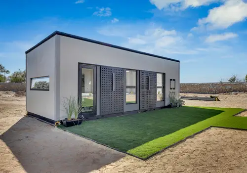 Kube Tiny Home 30x12 "Experience the perfect blend of luxury and minimalism in a beautifully designed tiny house, offering high-end finishes, sustainable features, and bespoke amenities-all in a compact, stylish space that redefines modern living." detail photo 2