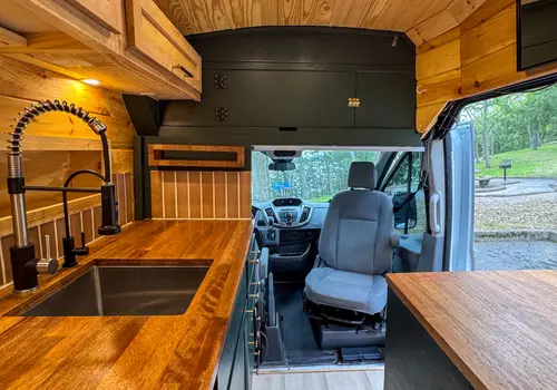 PRICE DROP! Off-Grid Ready 2018 Ford Transit 350 HD XLT Dually Camper Van! image 2