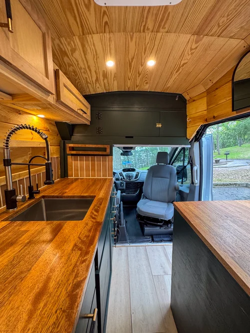 PRICE DROP! Off-Grid Ready 2018 Ford Transit 350 HD XLT Dually Camper Van! image 2