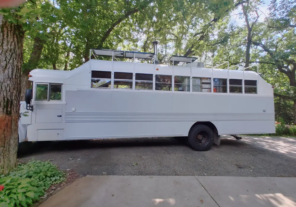 FOR SALE: Blue Bird Thomas 3800 65 Passenger Skoolie image 1