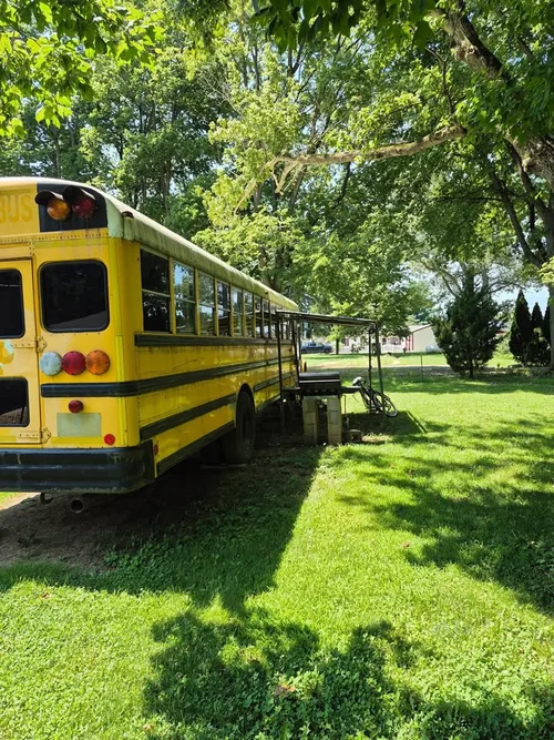 PRICE DROP! FOR SALE: Turnkey Skoolie with Office Setup! image 4