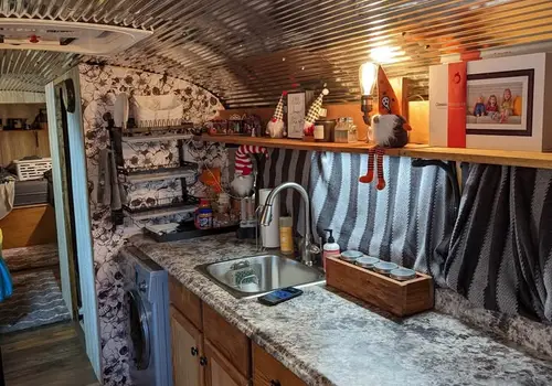 PRICE DROP! FOR SALE: Turnkey Skoolie with Office Setup! image 3