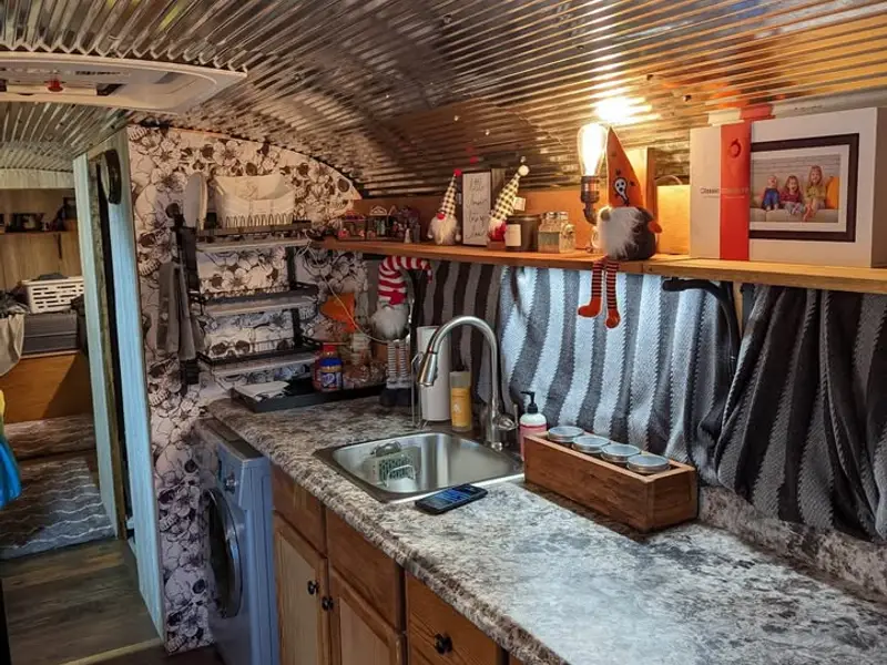 PRICE DROP! FOR SALE: Turnkey Skoolie with Office Setup! photo 3