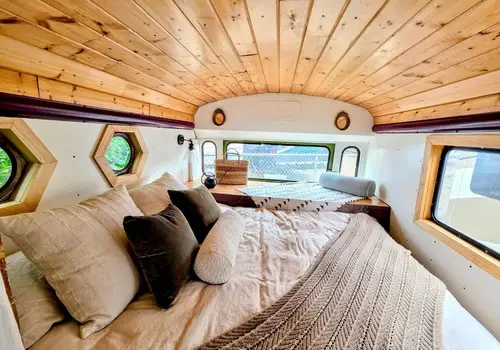 FOR SALE: Tiny Home in a 1980 Vintage Bus image 3