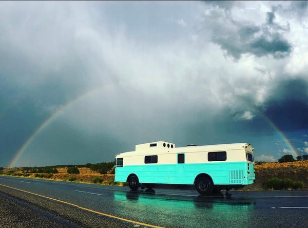 FOR SALE: Tiny Home in a 1980 Vintage Bus