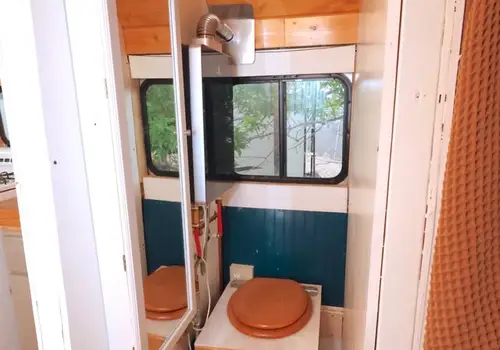 FOR SALE: Tiny Home in a 1980 Vintage Bus image 4
