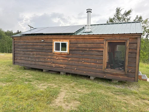 Turnkey Off-Grid Cabin (Windham, VT) — Transportable, Fully Furnished, w/solar, propane, compost toilet, electrical, plumbing, satellite internet image 3