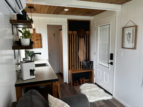 Beautifully Designed Shipping Container Tiny Home For Sale! image 4