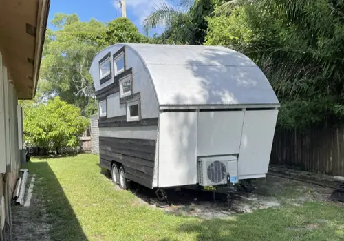 Wave-Inspired Tiny Home Shell For Sale in Florida! image 4