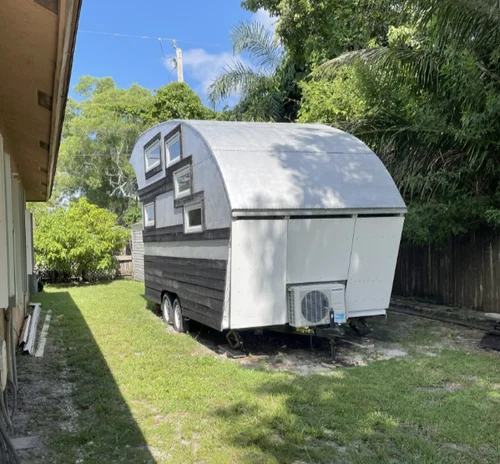Wave-Inspired Tiny Home Shell For Sale in Florida! image 4