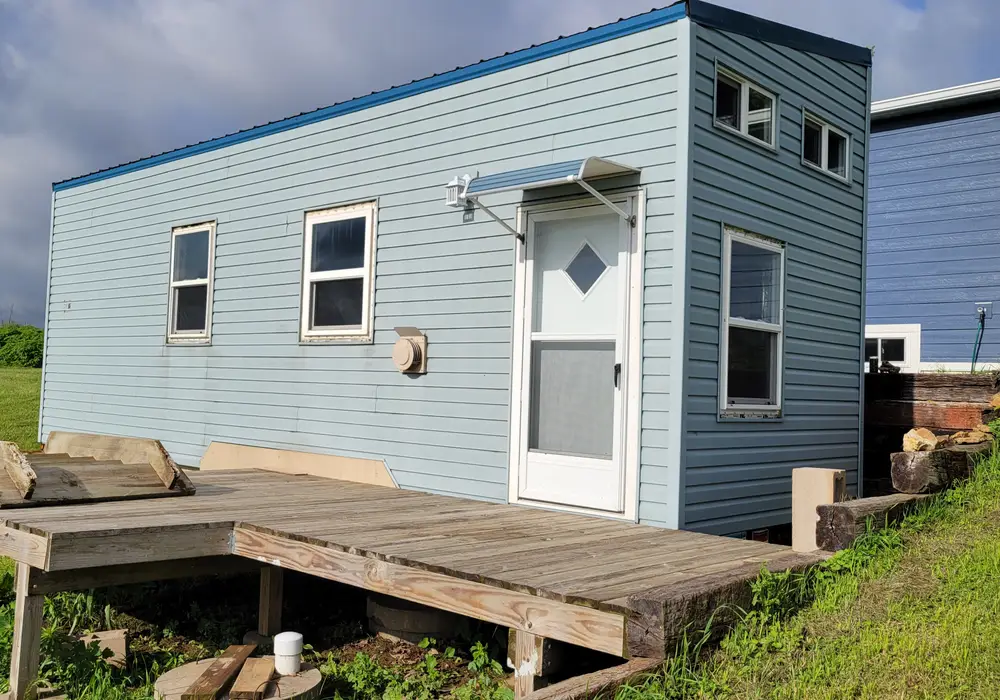 Nearly Finished Tiny Home For Sale in Minnesota! — 1 bedroom Tiny House — 780 sqft for sale in Winona, Minnesota