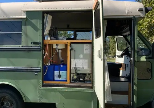 Converted 1987 Short Bus For Sale! image 4
