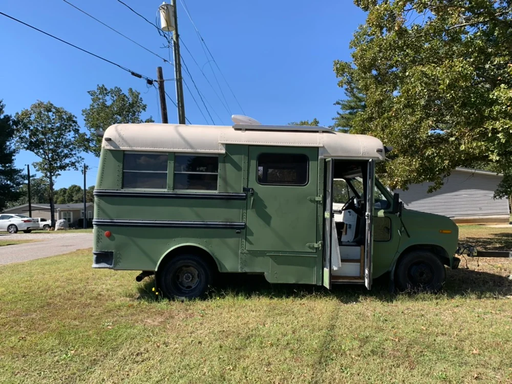 Converted 1987 Short Bus For Sale! image 1